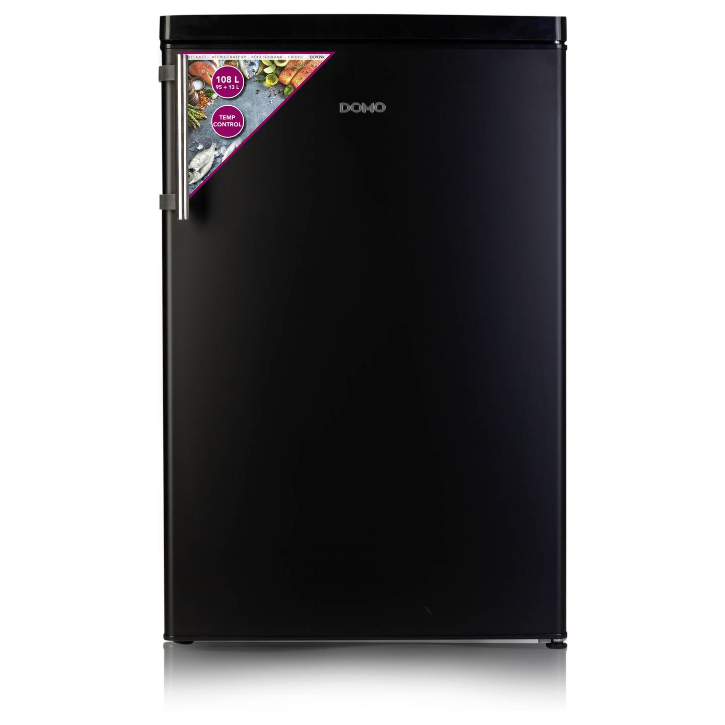 B-Ware Domo Do91124 Kühlschrank Kühlgerät Minibar 108l Standgerät Schwarz Matt - 5411397157607
