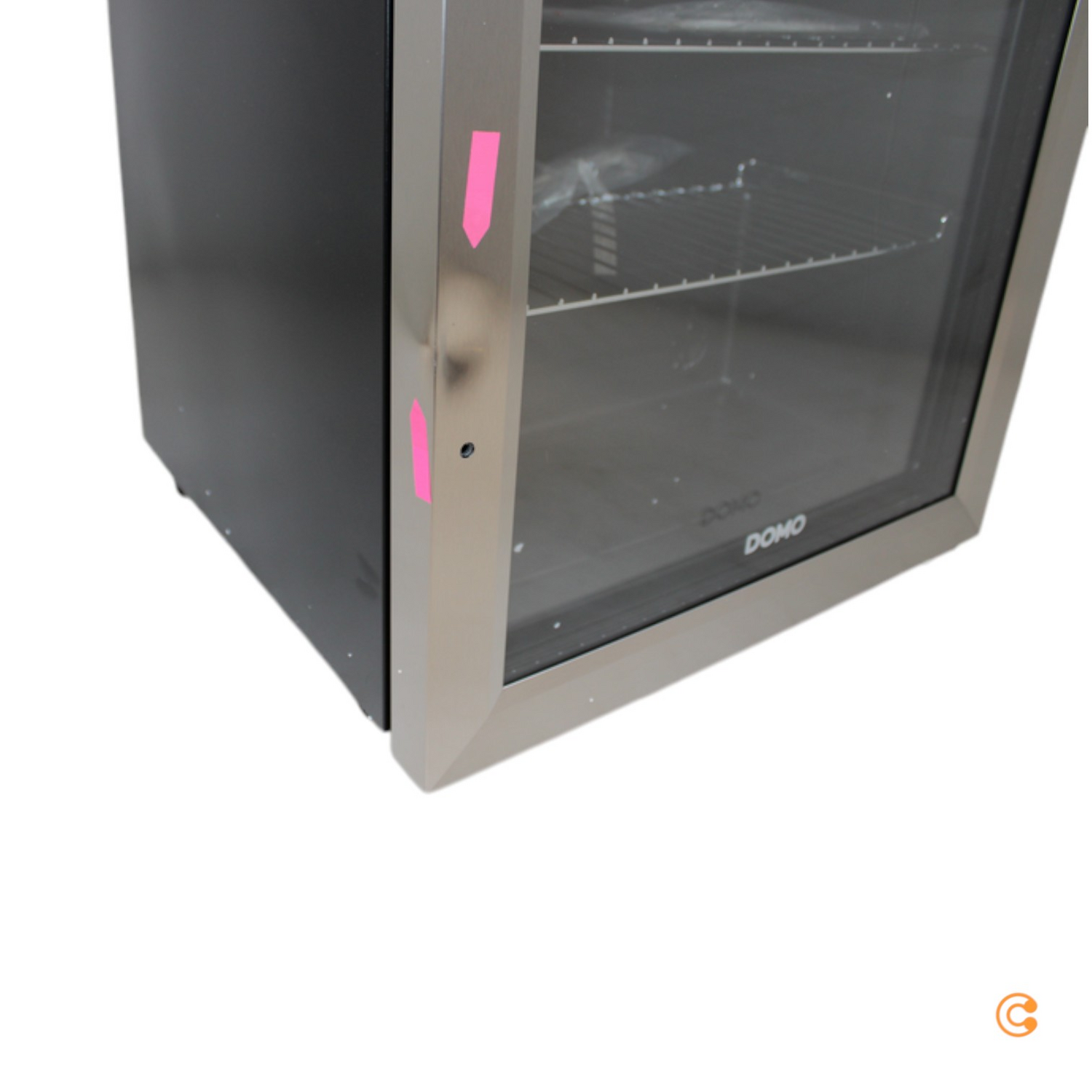 Domo Bar Kühlschrank Party Kühler Glastür Schwarz Do91609 Bk 60 L Siehe Text/Foto B-Ware - 5411397165923