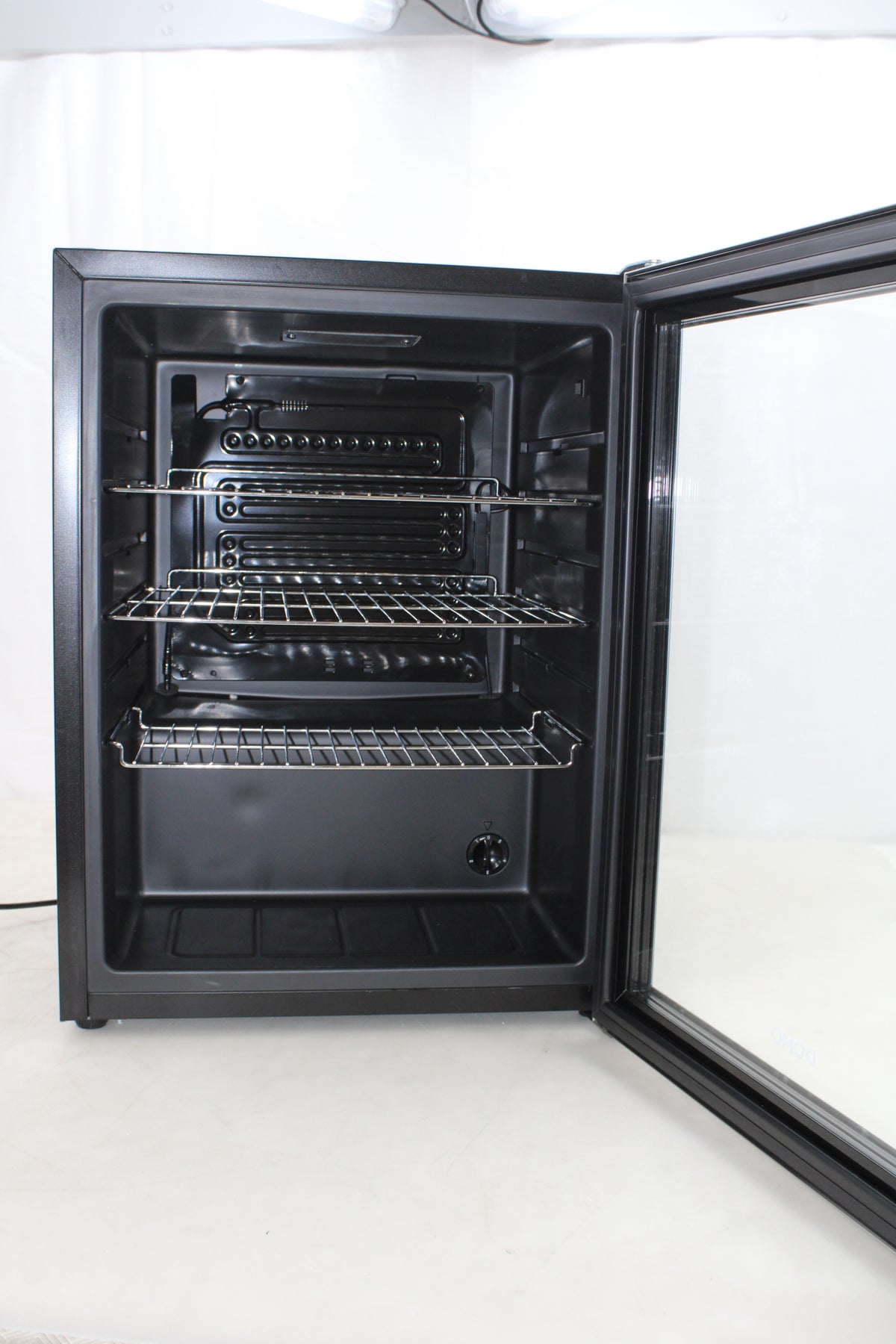 Domo Bar-Kühlschrank Party-Kühler Glastür Schwarz DO91609BK 60L SIEHE TEXT/F378 - 5411397165923