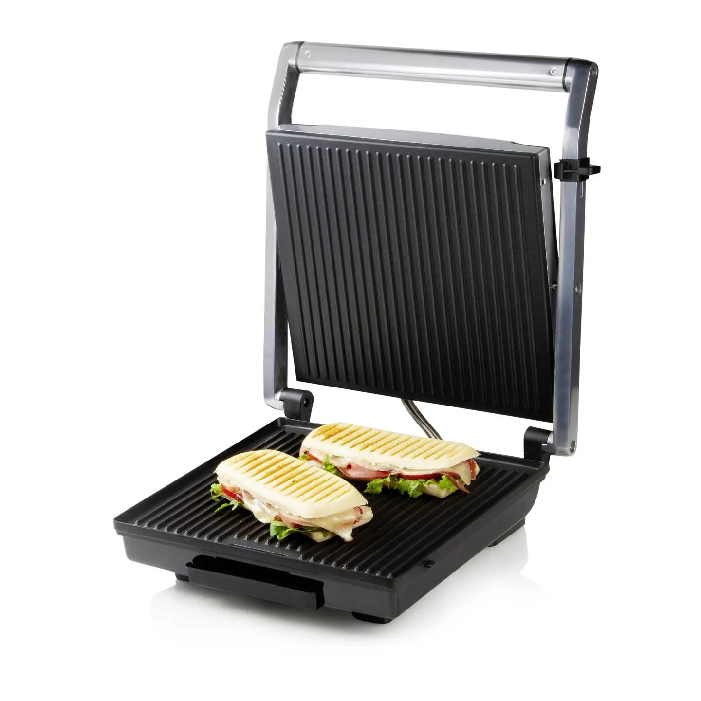 B-Ware Domo Multifunktionsgrill Kontaktgrill Elektrogrill Antihaft Cool Touch Schwarz - 5411397141101