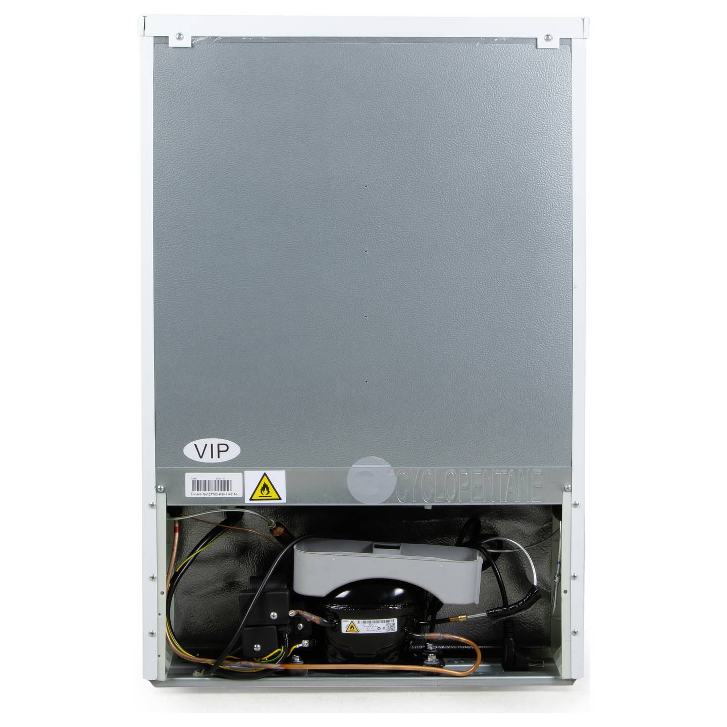 B-Ware Domo Kühlschrank Gefrierkombination Kühlgefriergerät 113 L Weiß Tischgerät - 5411397162694