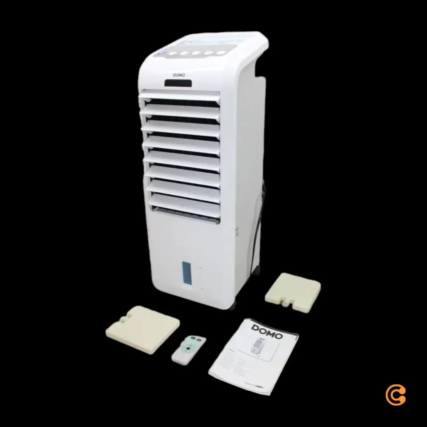 B-Ware Domo Luftkühler 76cm Oszillationsfunktion Timer Funktion Weiß Siehe Text/Foto - 5411397119216