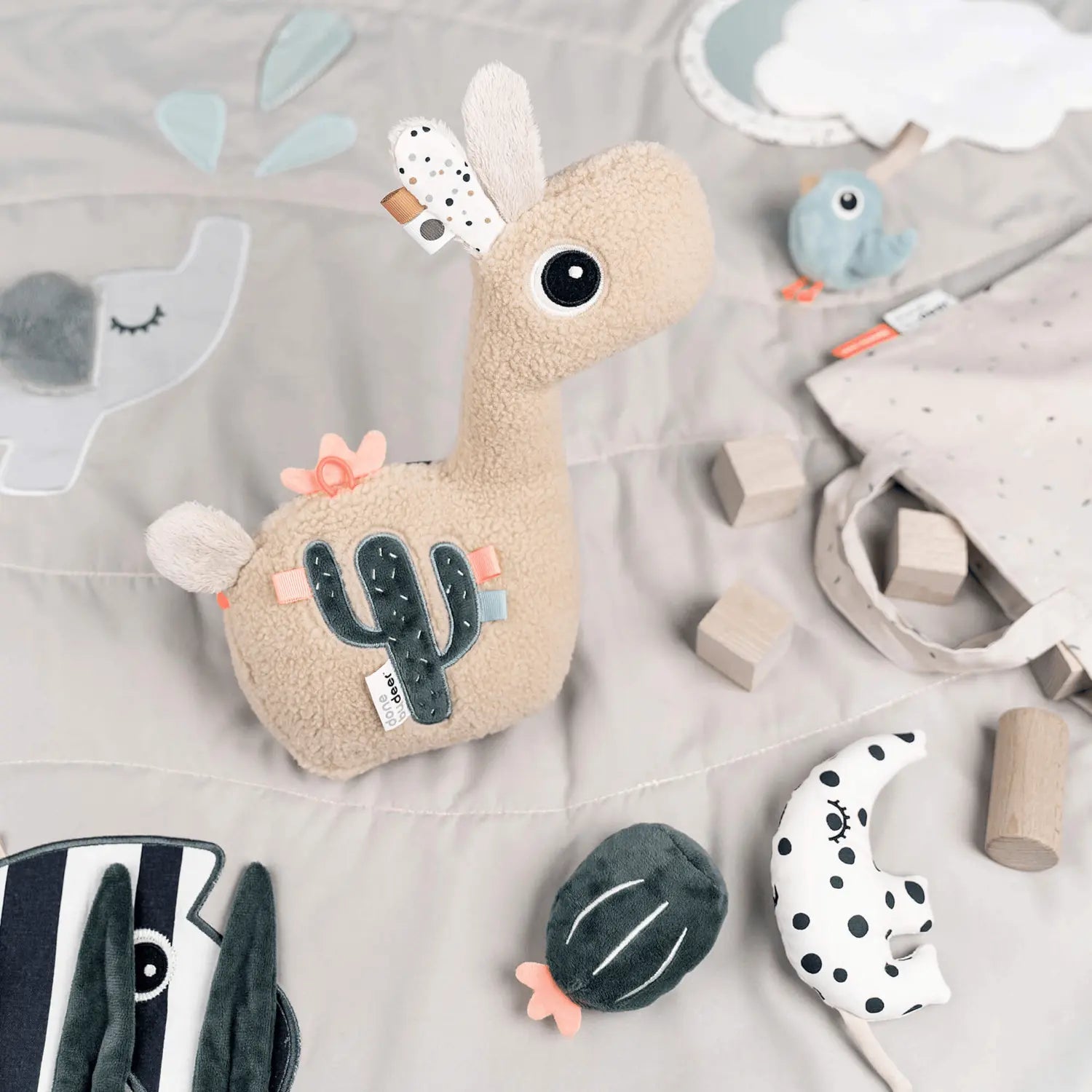 B-Ware Done By Deer Spiel Spiegel Boden Spiegel Baby Lalee Sensorisches Spielzeug Sand - 5712643034490