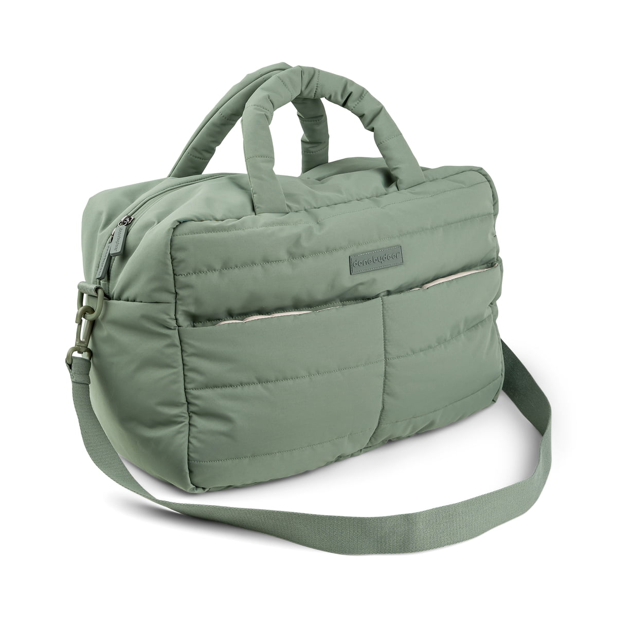 Done By Deer Wickeltasche Tasche Wickeltasche Grün 41 X 39 X 21 Cm B-Ware - 5712643044192