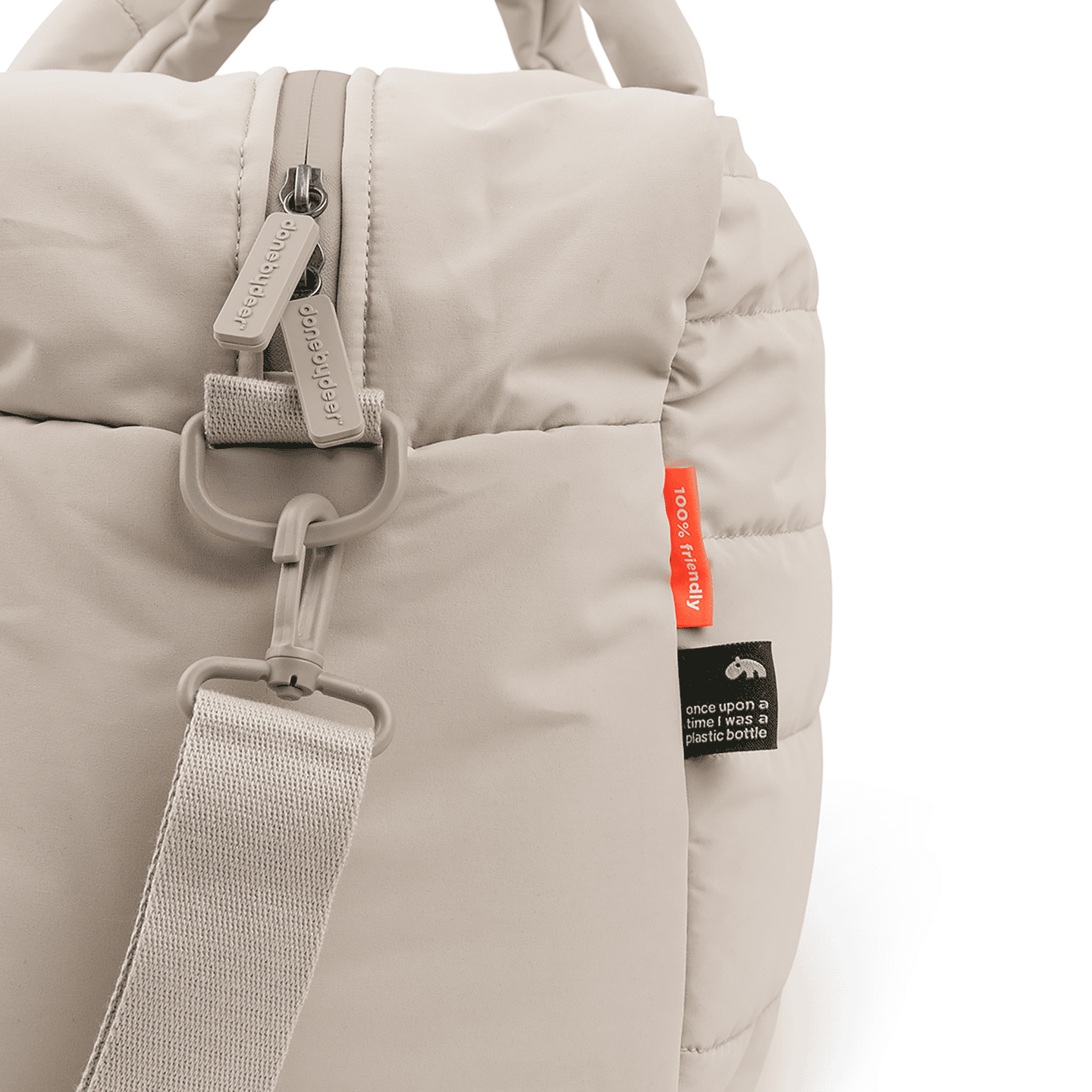 B-Ware Done By Deer Kinderwagen Wickeltasche Gesteppt Sand 24 Tasche Kinderzubehör - 5712643044253