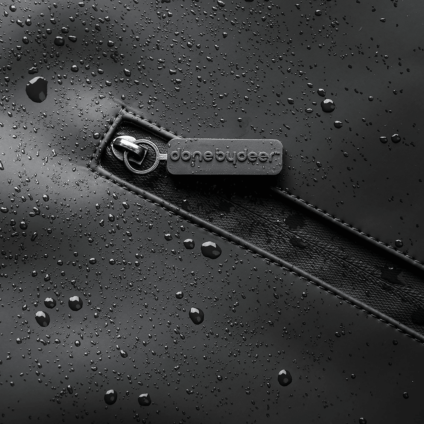 Done By Deer Wickelrucksack Tasche Rucksack Schwarz Recycelte Materialien B-Ware - 5712643043980