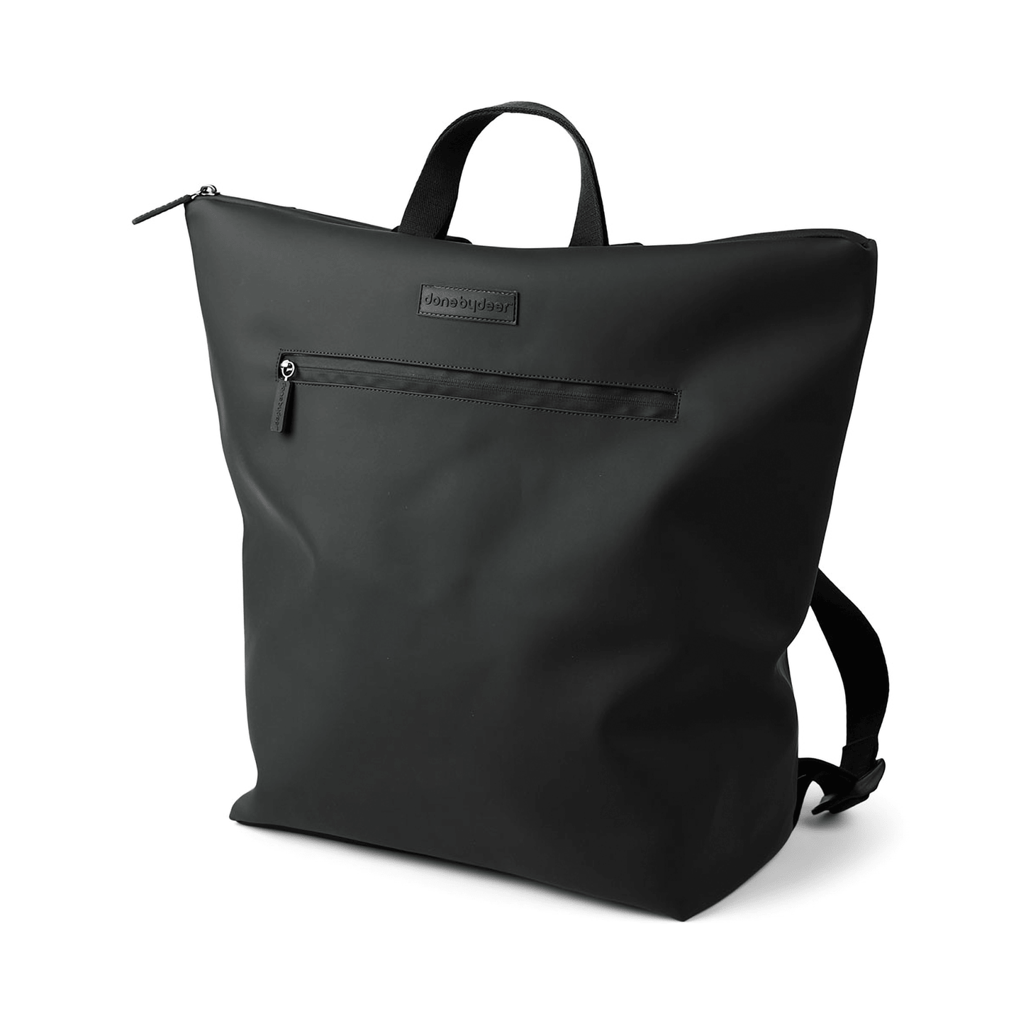 Done By Deer Wickelrucksack Tasche Rucksack Schwarz Recycelte Materialien B-Ware - 5712643043980