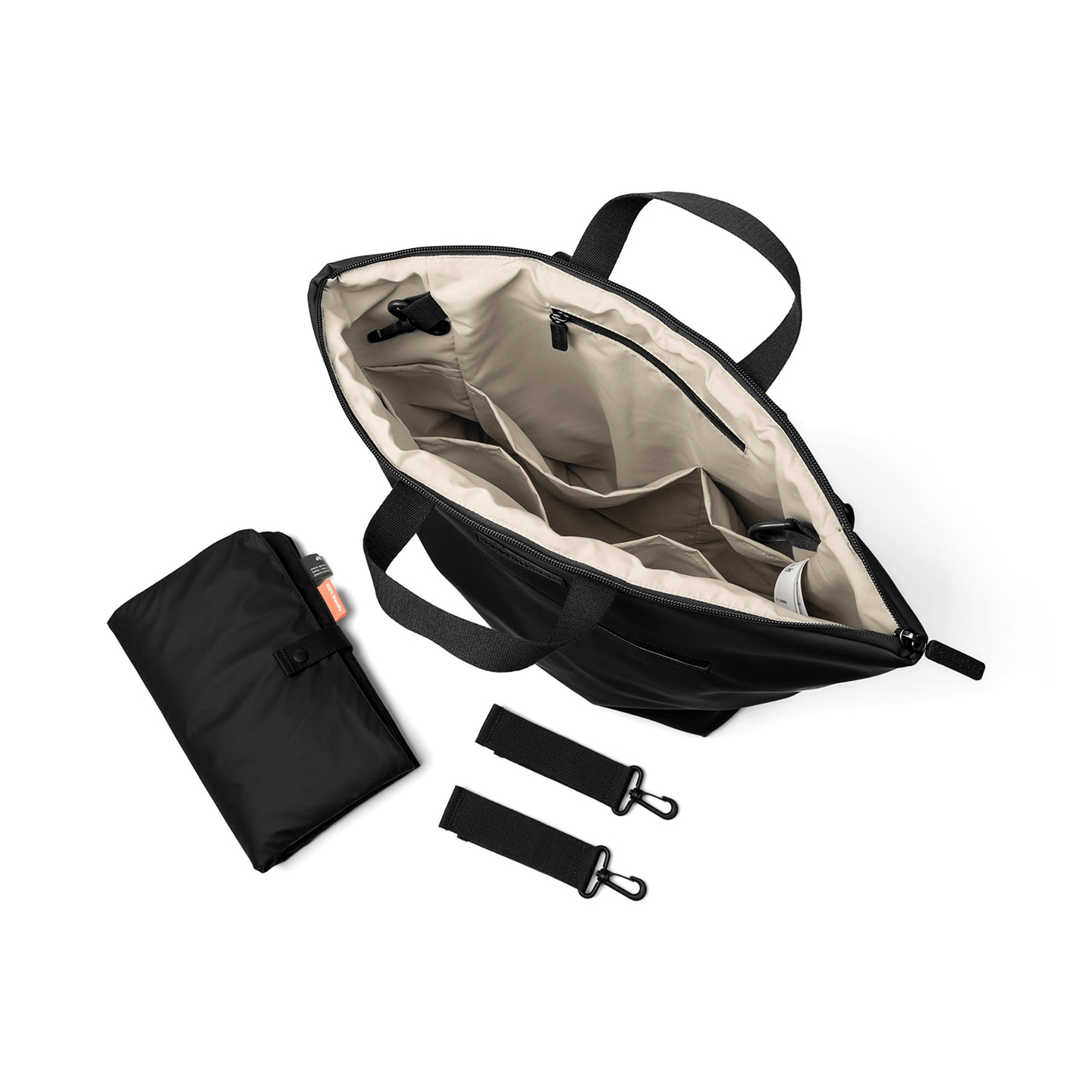 Done By Deer Wickelrucksack Tasche Rucksack Schwarz Recycelte Materialien B-Ware - 5712643043980