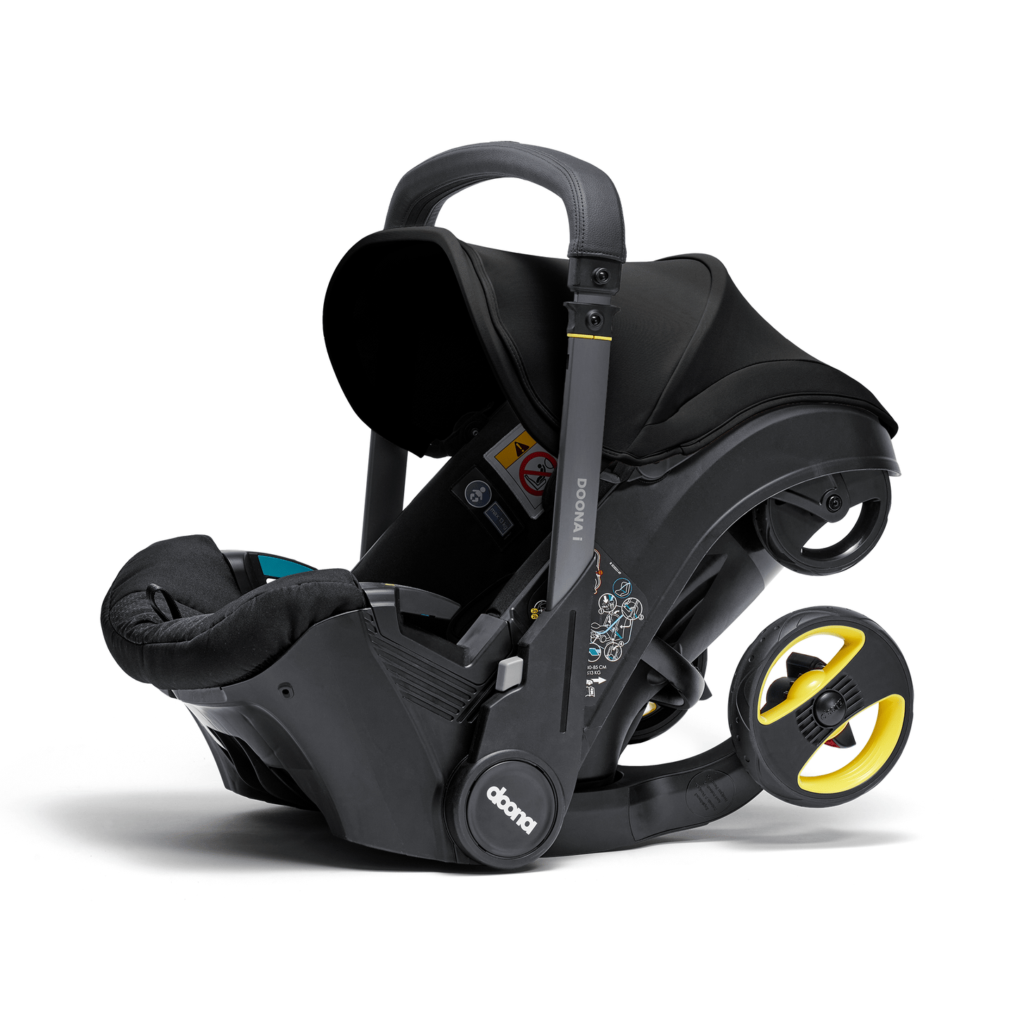 B-Ware Doona Doona I Babyschale Sitz Autokindersitz Nitro Black Seitenaufprallschutz    - 4895231705802