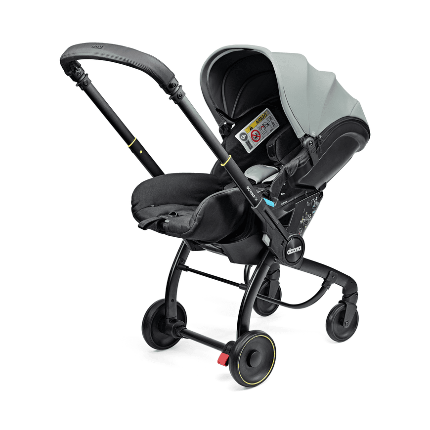 B-Ware Doona X Babyschale Kindersitz Kinderwagen Dusty Sage Kombi Autositz I Size