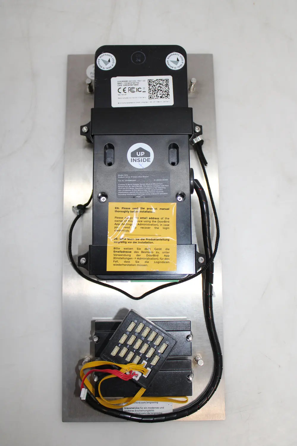 C-Ware Door Bird D2102 V Ip Video Türsprechanlage Lan Edelstahl V2 A Siehe Text/Foto - 4260423870666