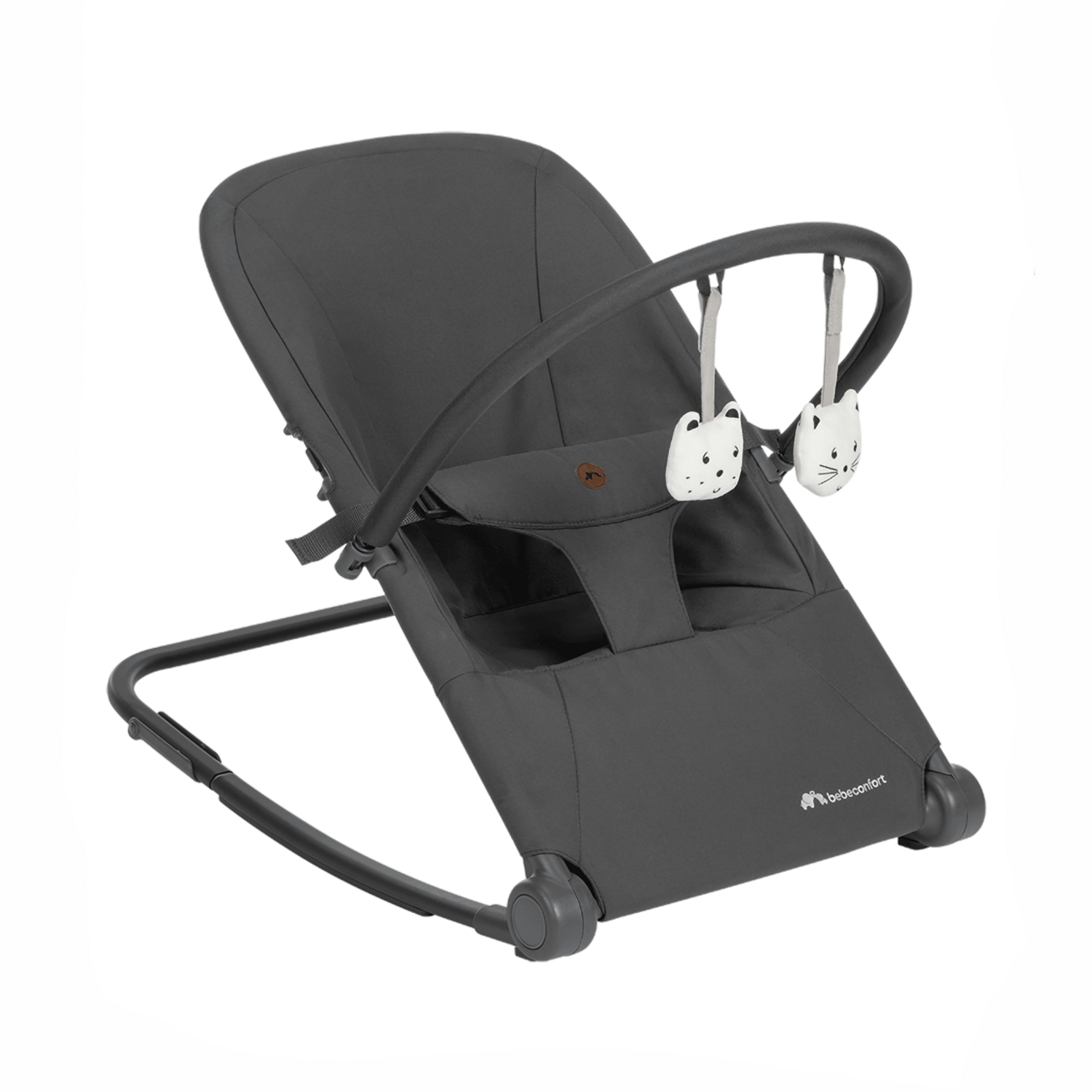 B-Ware Dorel Bbc Aster Mineral Graphite Wippe Babyschaukel Babywiege Neugeborene  - 3220660005758