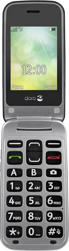 B-Ware Doro 2424 Senioren Klapp Handy Sos Taste Kamera Mit Blitzlicht Bluetooth Graphit - 7322460073749