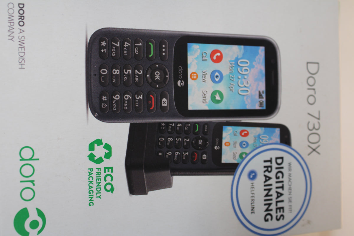 doro 730X Outdoor-Handy IP54 SOS Taste Handys Seniorenhandys SIEHE TEXT/FOTO - 7322460080327