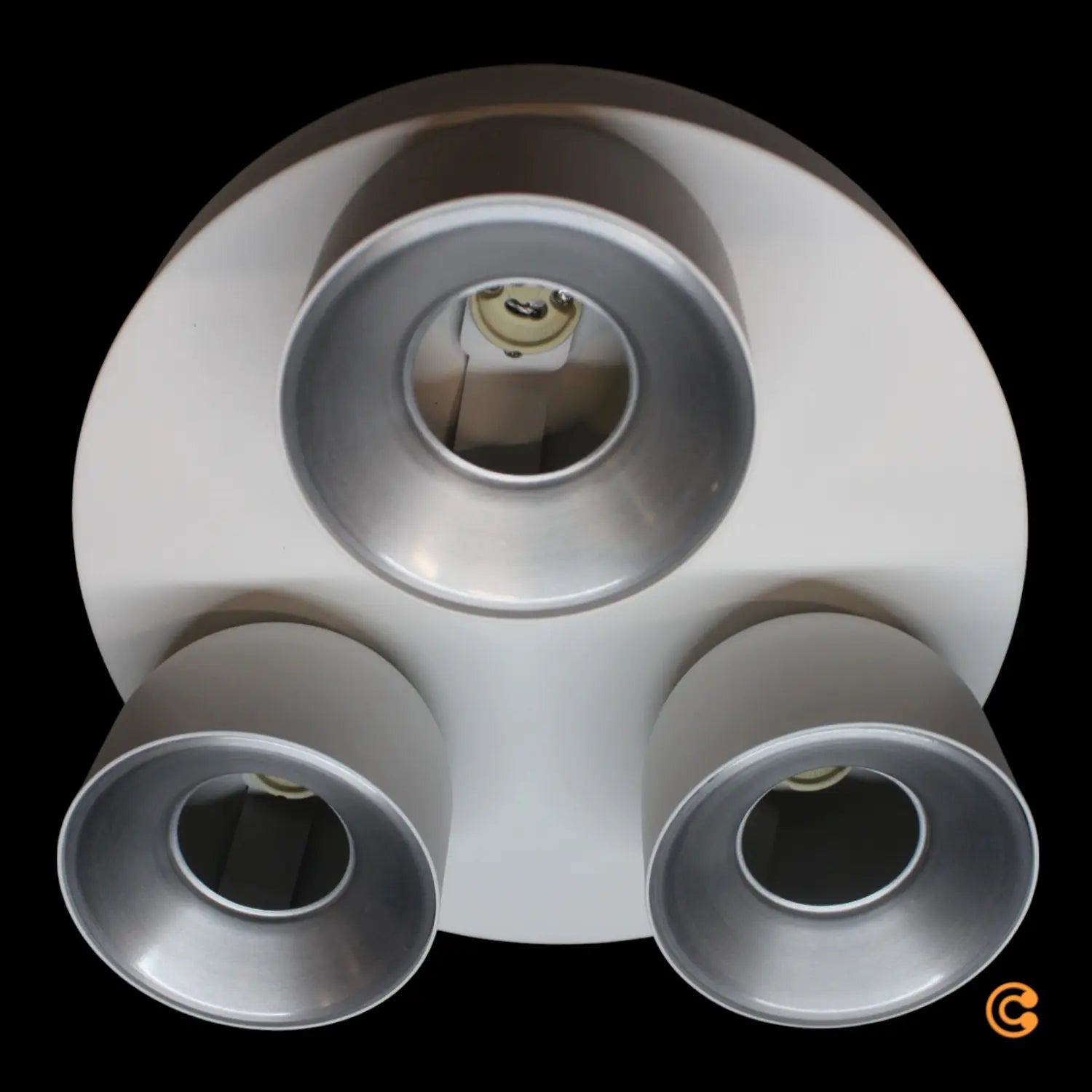 B-Ware Nordlux Downlight Leuchte Gu10 Pitcher Weiß Metall Dreiflammig Rund Deckenlampe - 5704924016219