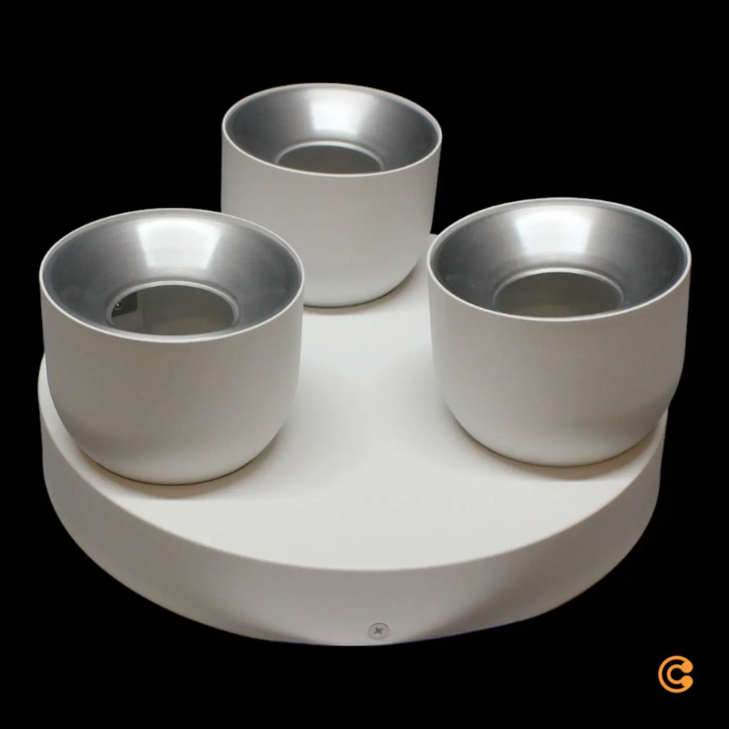 B-Ware Nordlux Downlight Leuchte Gu10 Pitcher Weiß Metall Dreiflammig Rund Deckenlampe - 5704924016219