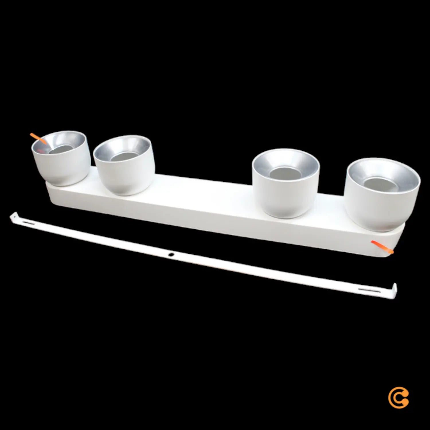 C-Ware Nordlux Downlight Leuchte Pitcher Gu10 Vierflammig Metall Weiß Siehe Text/Foto - 5704924016233