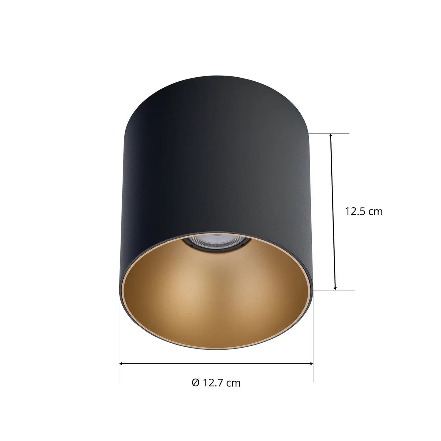 B-Ware Nowodvorski Lighting Downlight Einbaustrahler Point Tone Lampe Schwarz Gold  - 5903139822497