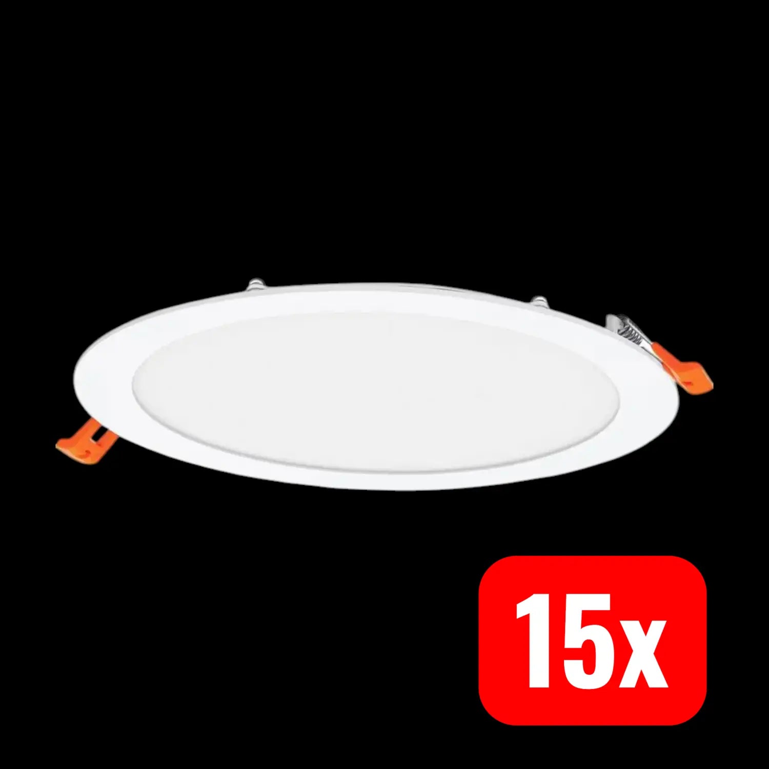 B-Ware Osram Led Deckenleuchte Downlight Einbau Slim 225 Mm 22 W Weiß 4000 K 15 Stück - 4099854445248