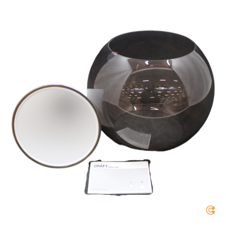 Se Draft Deckenleuchte Pendelleuchte Glas Braun Reflektor Lampe Licht B-Ware - 4260548465402