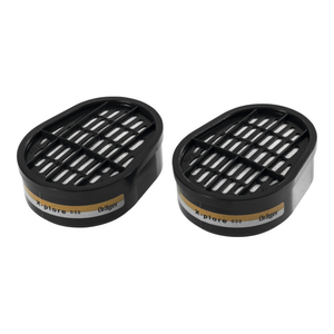 Masque respiratoire à filtre à baïonnette Dräger A2 P3 RD (1 paire) - Produit d'occasion