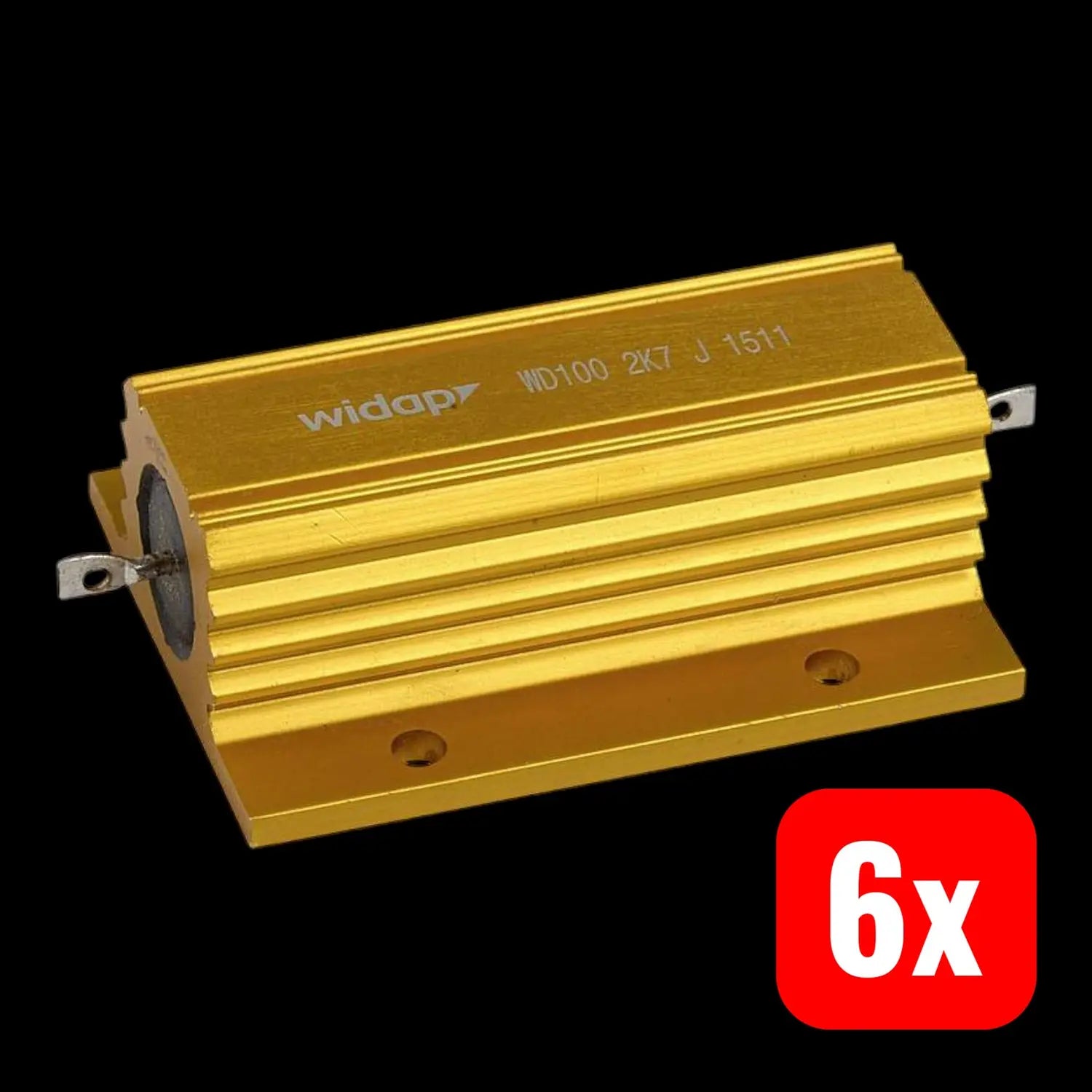 B-Ware Widap 160128 Draht Widerstand 33 ω Im Aluminiumgehäuse 6 Stück - 2050004974324