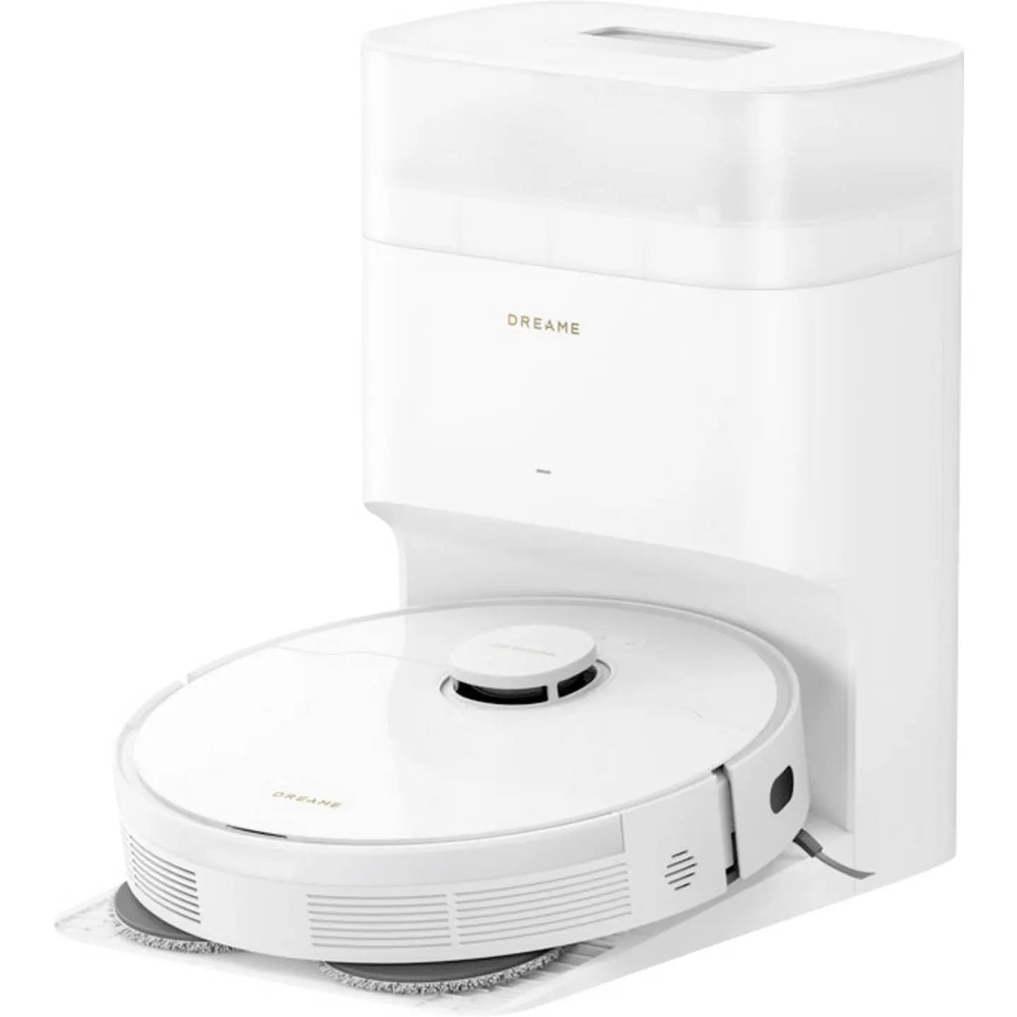 B-Ware Dreame Saug Und Wischroboter Reinigungsgerät Staubsauger Weiß Smart Home Gerät