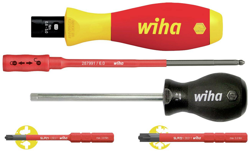 Wiha Drehmoment Schraubendreher Set 5teilig Schraubendreher Schraubenzieher Set B-Ware - 4010995380748