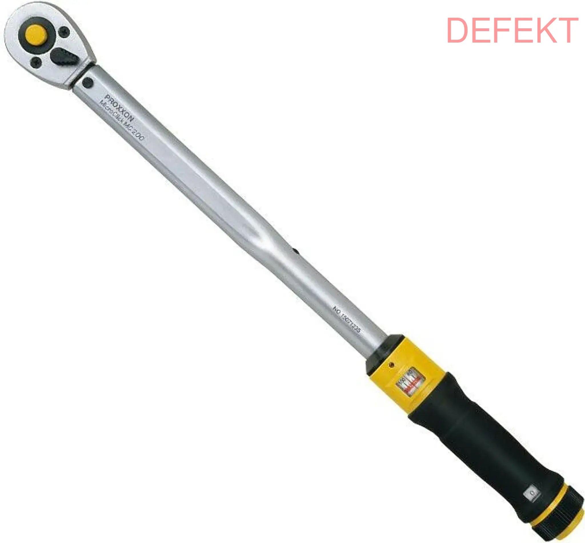 D-Ware Proxxon Drehmomentschlüssel 23353 Micro Click Mc200 Umschaltknarre Defektware - 4006274233539
