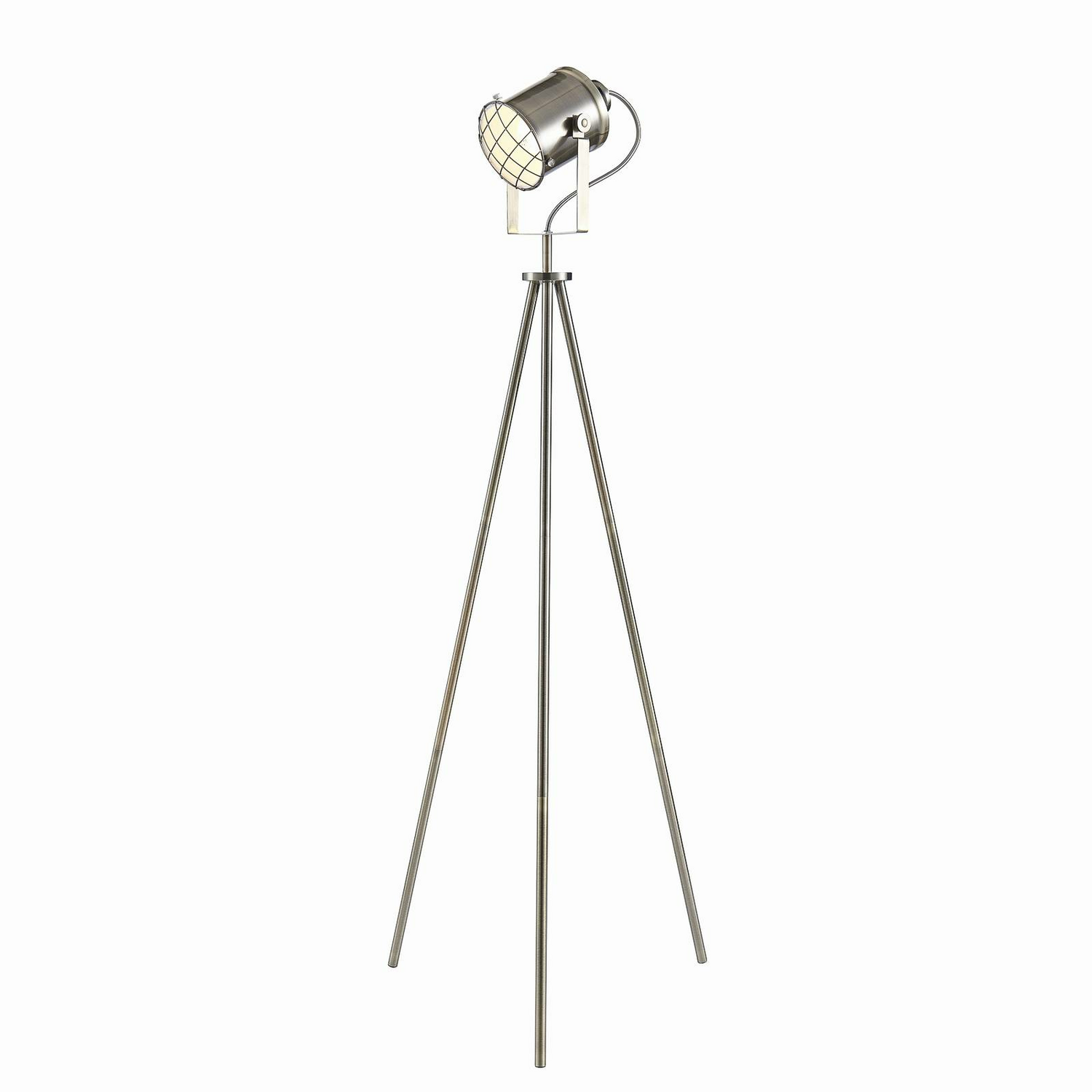 B-Ware Lindby Dreibein Stehlampe Ebbi Stehleuchte Standleuchte Lampe Leuchte Altmessing - 4251096530223