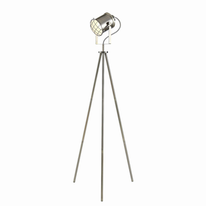 B-Ware Lindby Dreibein Stehlampe Ebbi Stehleuchte Standleuchte Lampe Leuchte Altmessing