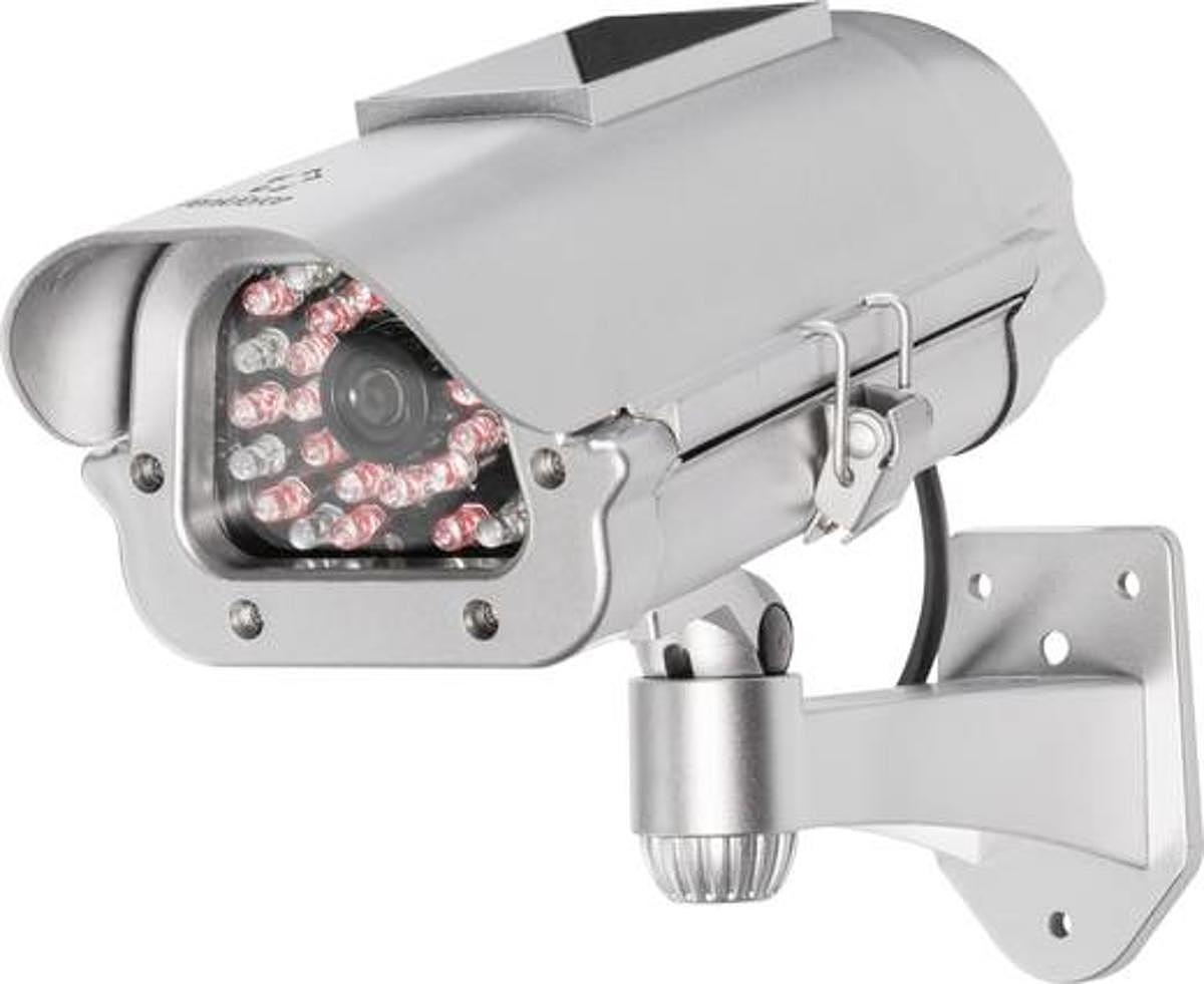 B-Ware Renkforce Kamera Attrappe Mit Solarmodul Solar Modul Mit Ir Simulation 419706 - 4016138823233