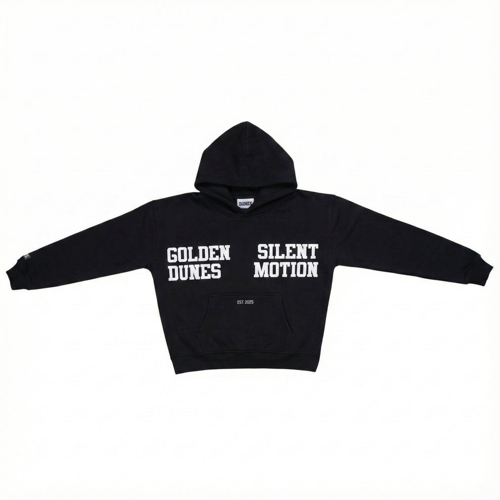Hoodie Kapuzenpullover Dunes GOLDEN SILENCE HOODIE Schwarz XL - 51980689047890
