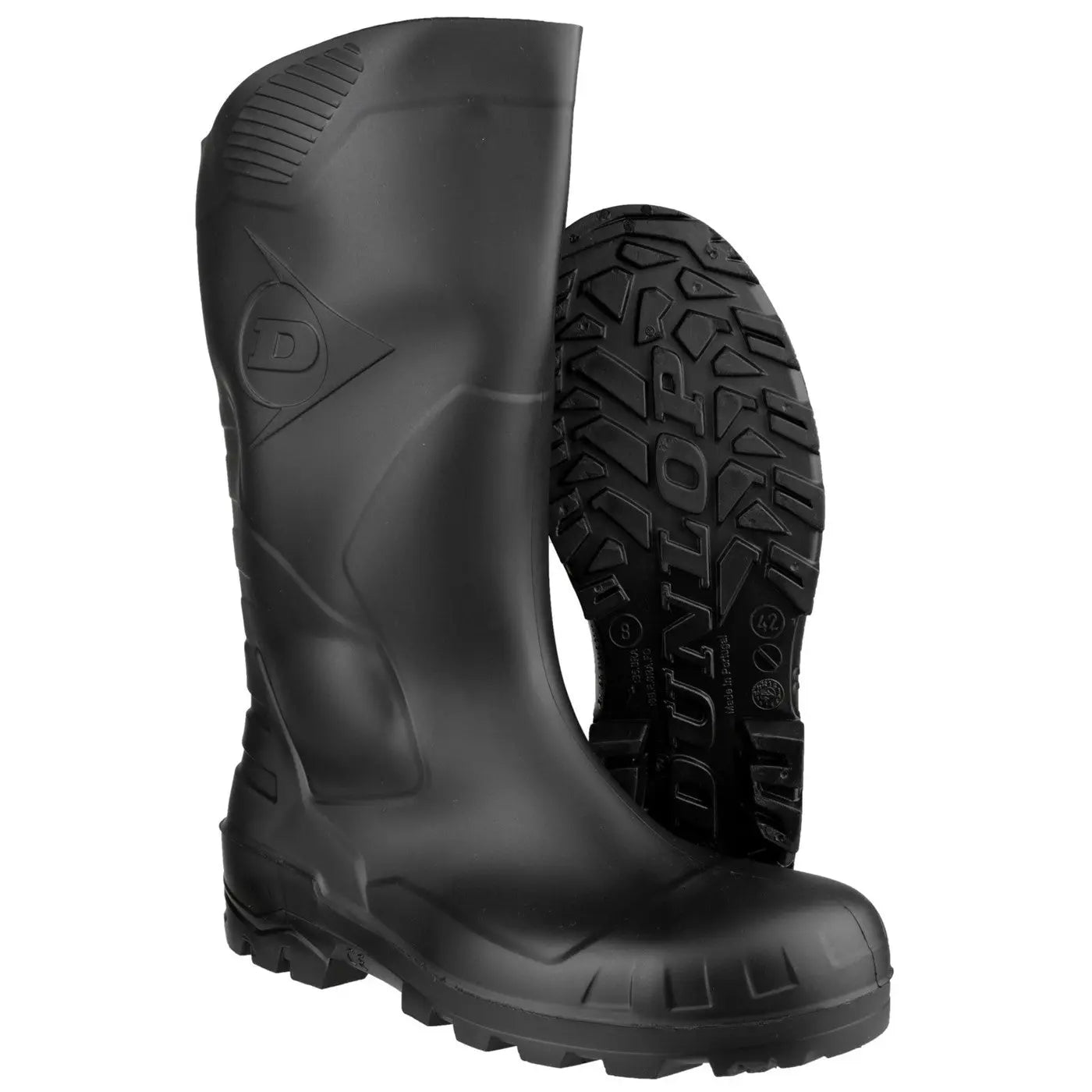 B-Ware Dunlop Gummistiefel Stiefel Devon Sicherheitsschuhe S5 Sra Pvc Schwarz Größe 46 - 8713197337621