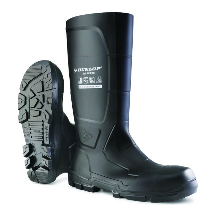 Dunlop Job Guard Sicherheitsstiefel Arbeitsschuh S5 Gummistiefel Größe 43