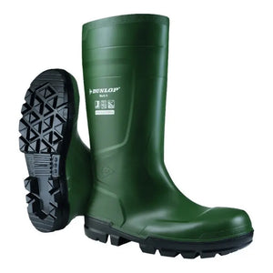 B-Ware Dunlop Stiefel Sicherheitsstiefel Arbeitsschuh Work It Pvc Schwarz S5 Größe 45
