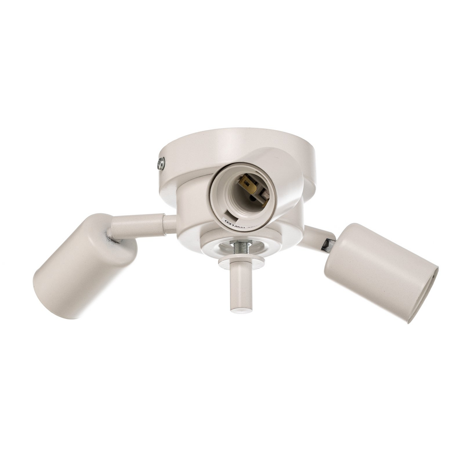 B-Ware Duolla Deckenleuchte Hängelampe Boho Rattanlampe Creme Weiß 60 Cm Baumwolle - 5903689189736