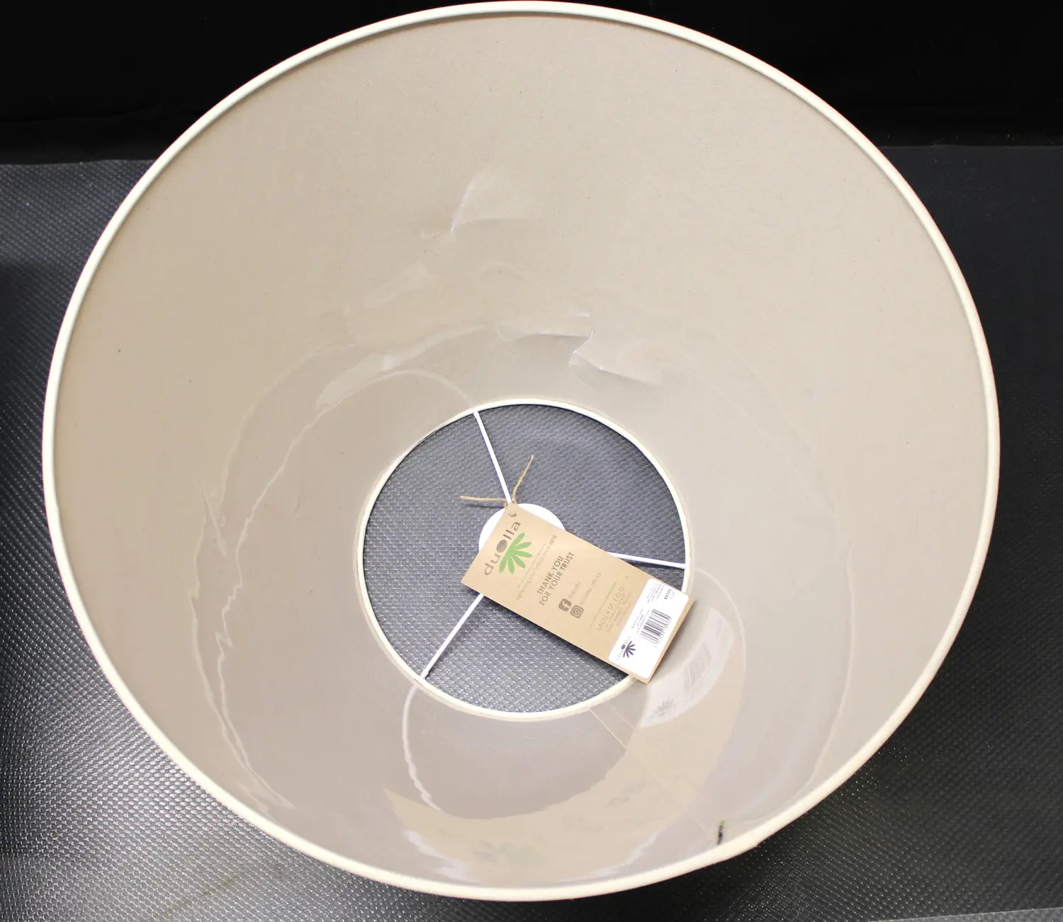 B-Ware Duolla Lampenschirm Schirm Anna Beige Für Hängeleuchten ø 40 Cm Siehe Text/Foto - 5903689189330