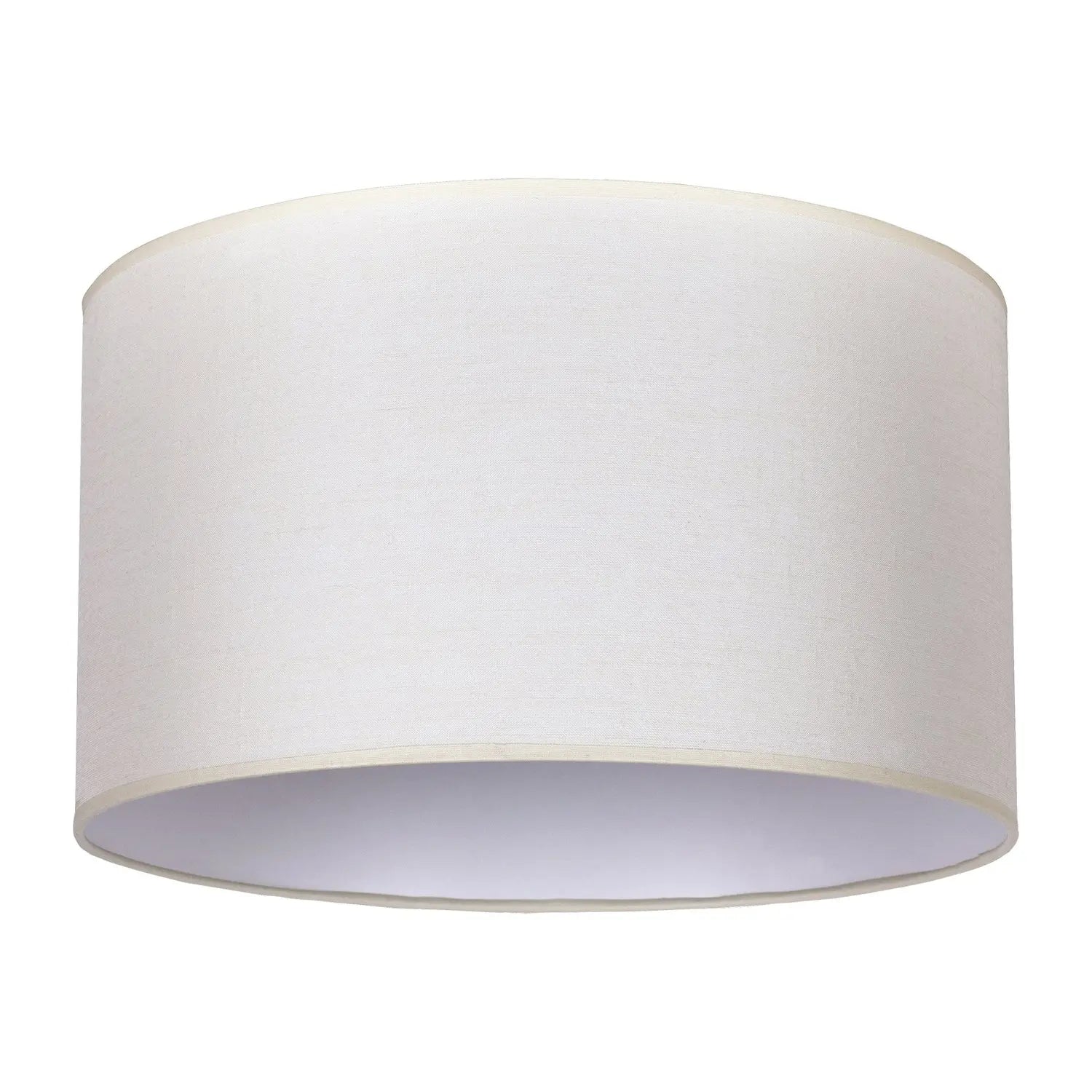 B-Ware Lampenschirm Roller Lampenschirm Abdeckung Ecru Baumwolle ø50cm Höhe 30cm - 5903689188357