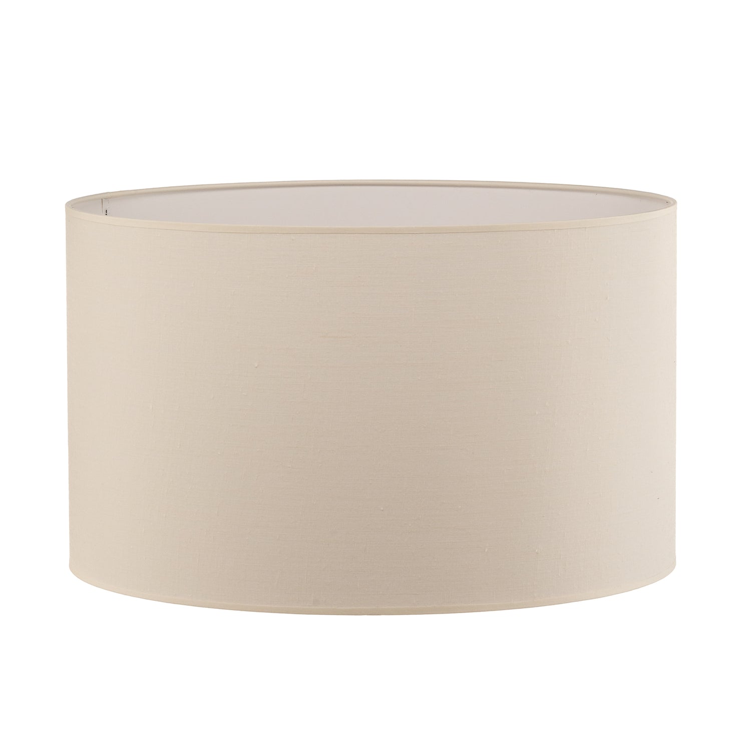 B-Ware Lampenschirm Roller Lampenschirm Abdeckung Ecru Baumwolle ø50cm Höhe 30cm - 5903689188357