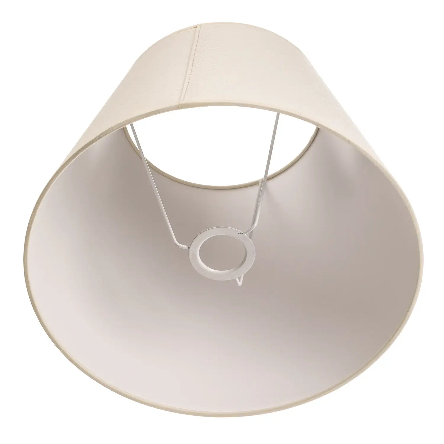 B-Ware Duolla Lampenschirm Sofia Schirm Ersatzschirm Höhe 26cm E27 Ecru