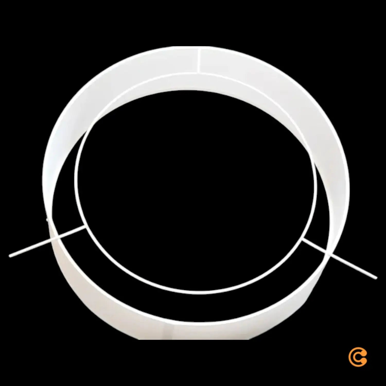 C-Ware Duolla Led Deckenleuchte Leuchte  Salbei Weiß ø 60 Cm 3 Step Siehe Text/Foto - 5905317606431