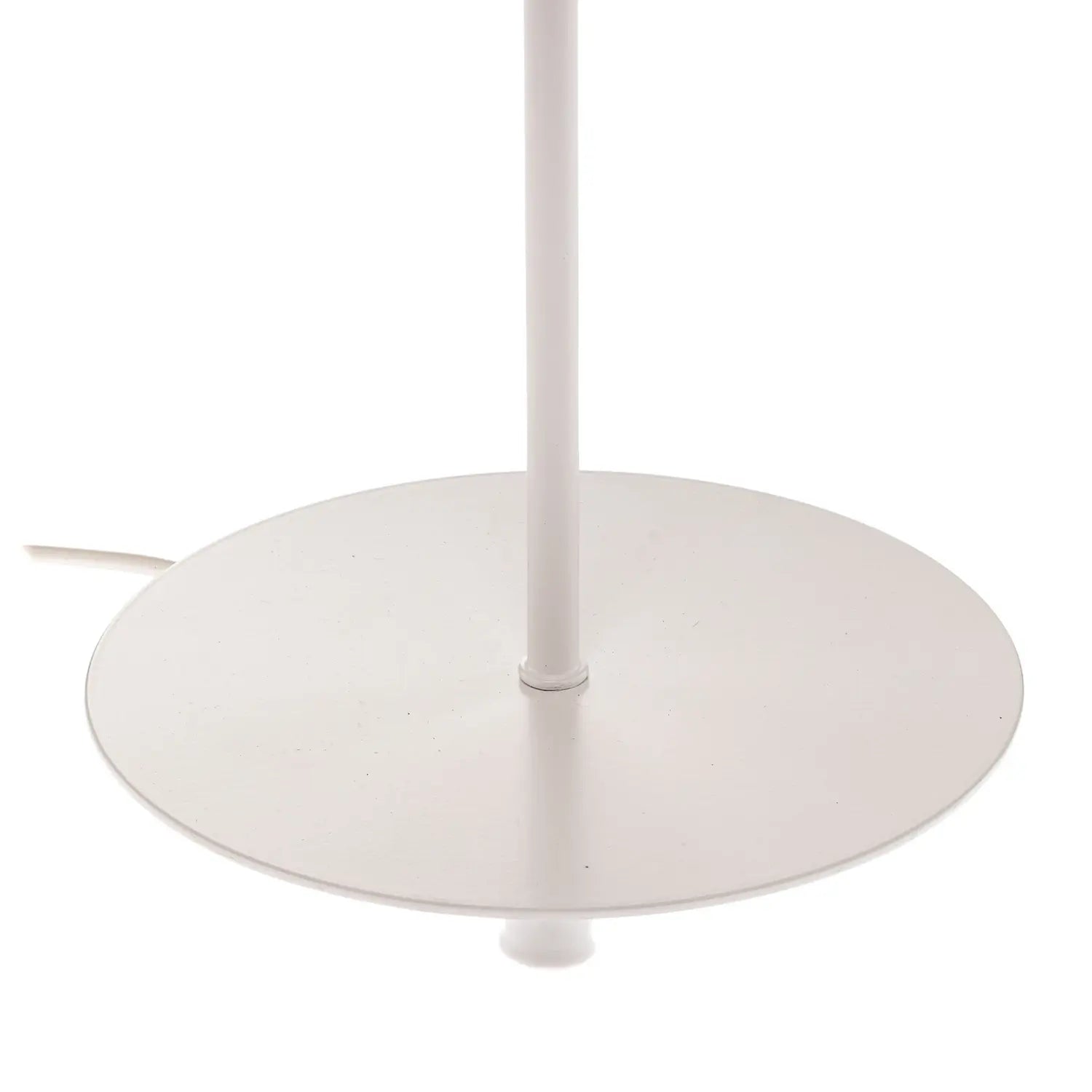 B-Ware Duolla Tischleuchte Tischlampe Roller Weiß Metall Schalter 50 Cm Siehe Text - 5903689182881
