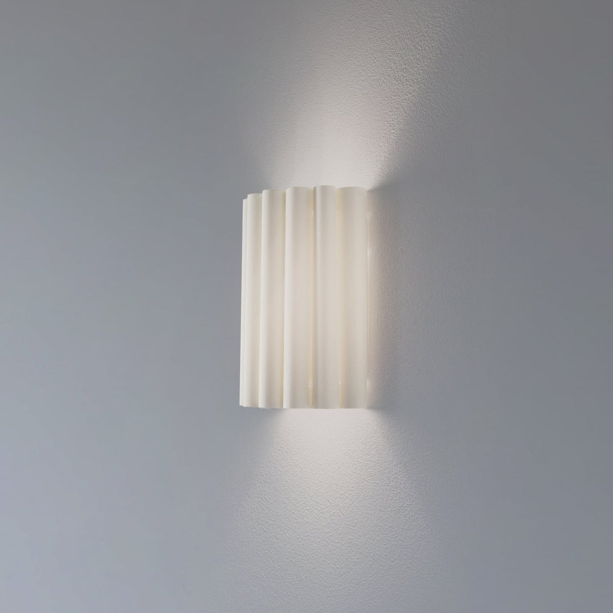 Duolla Wandleuchte Wandlampe Aria Microfaser creme E27 LED Lampenschirm - 5902249070804