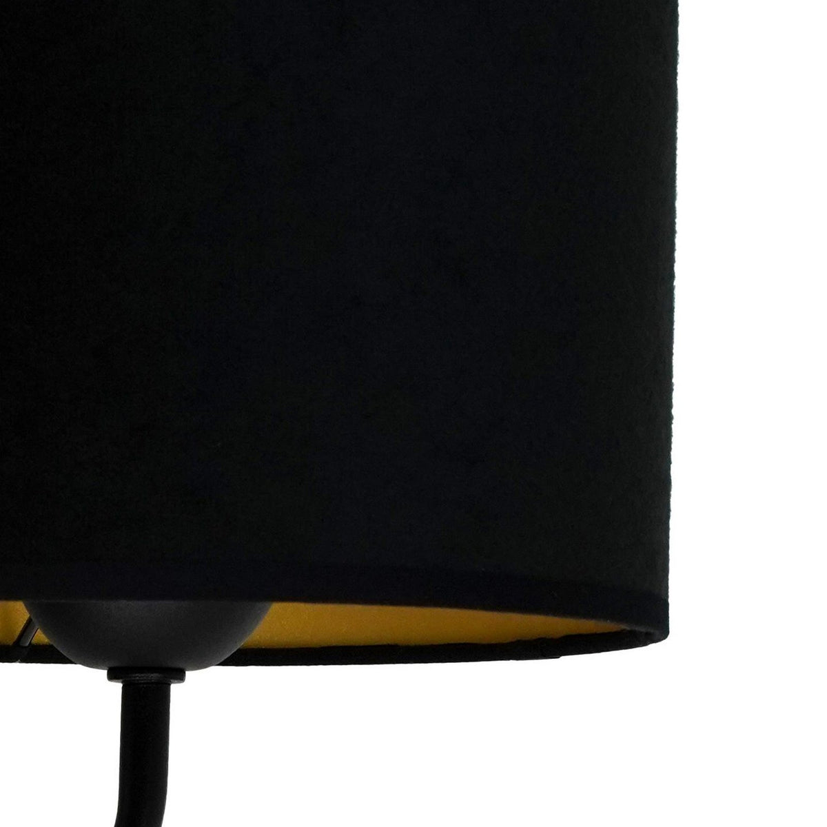Duolla Wandleuchte Leuchte Lampe schwarz Samt Leselicht Metall E27 G9 2flg - 5905317606776
