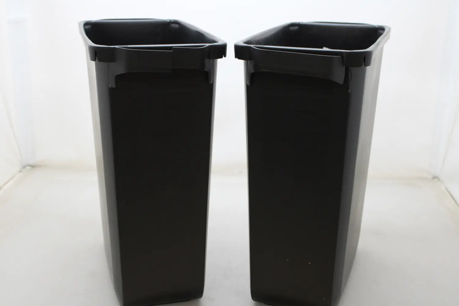 B-Ware Durable Mülleimer Abfallbehälter Durabin Eco Schwarz 60 Liter 2 Stück Siehe Text - 4005546732503