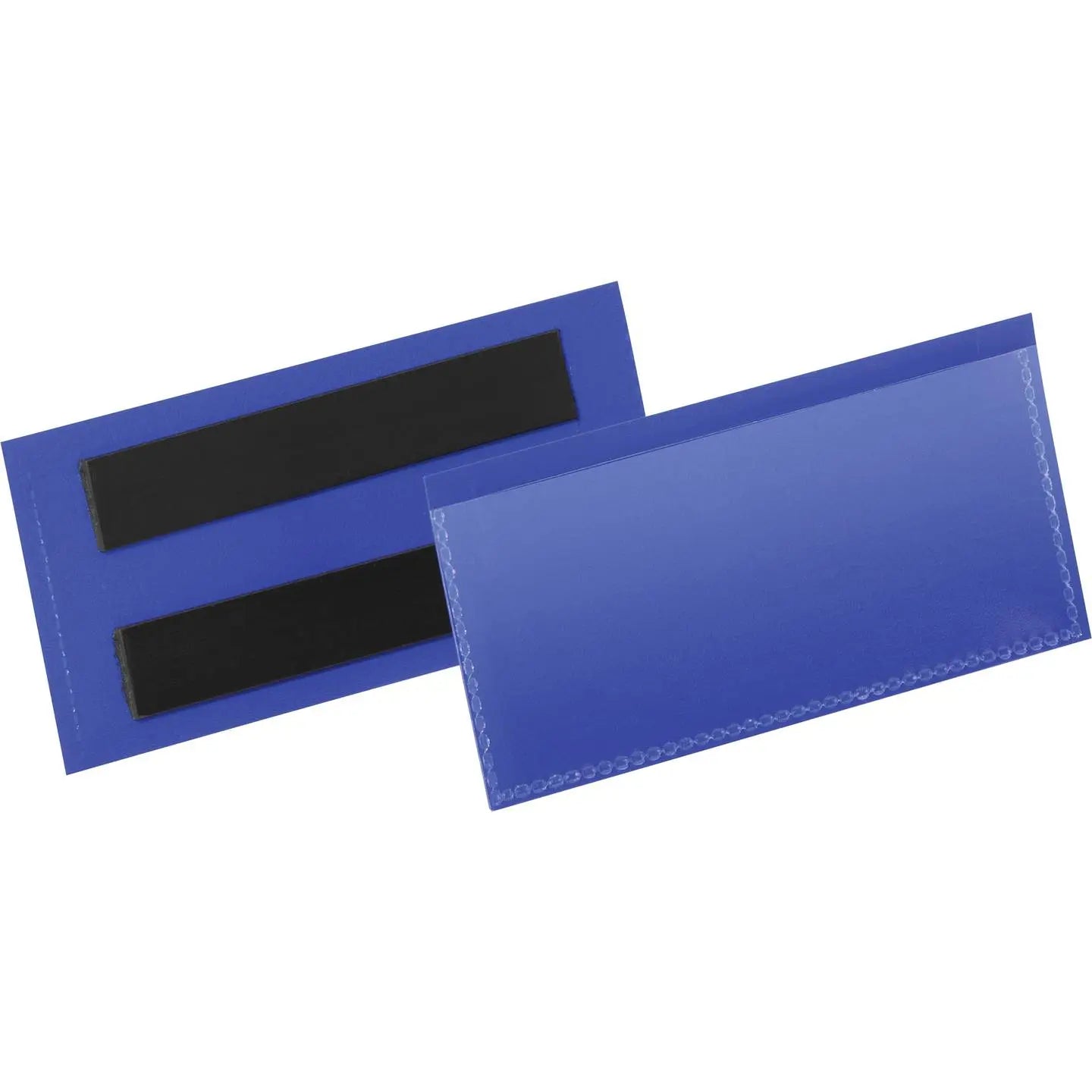 B-Ware Durable Etikettentasche Hülle Magnetische Tasche Blau 100 Mm X 38 Mm 50 Stück - 4005546109008
