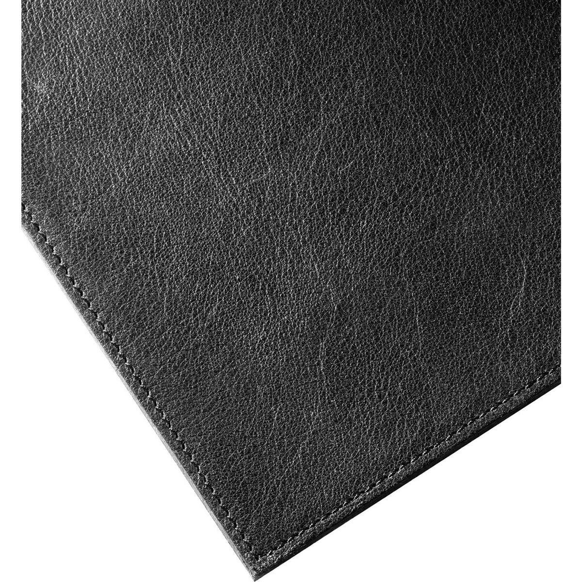 DURABLE Schreibunterlage Schreibtischunterlage 65x45cm Rindsleder Vlies schwarz - 4005546701332