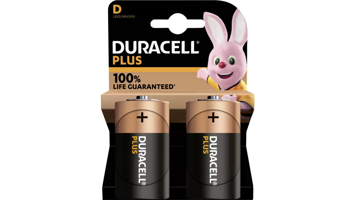 Duracell Batterie Batterie D Zelle Alkali Mangan Plus-D K2 Mono 1,5 V 37 SETS - 5000394141988