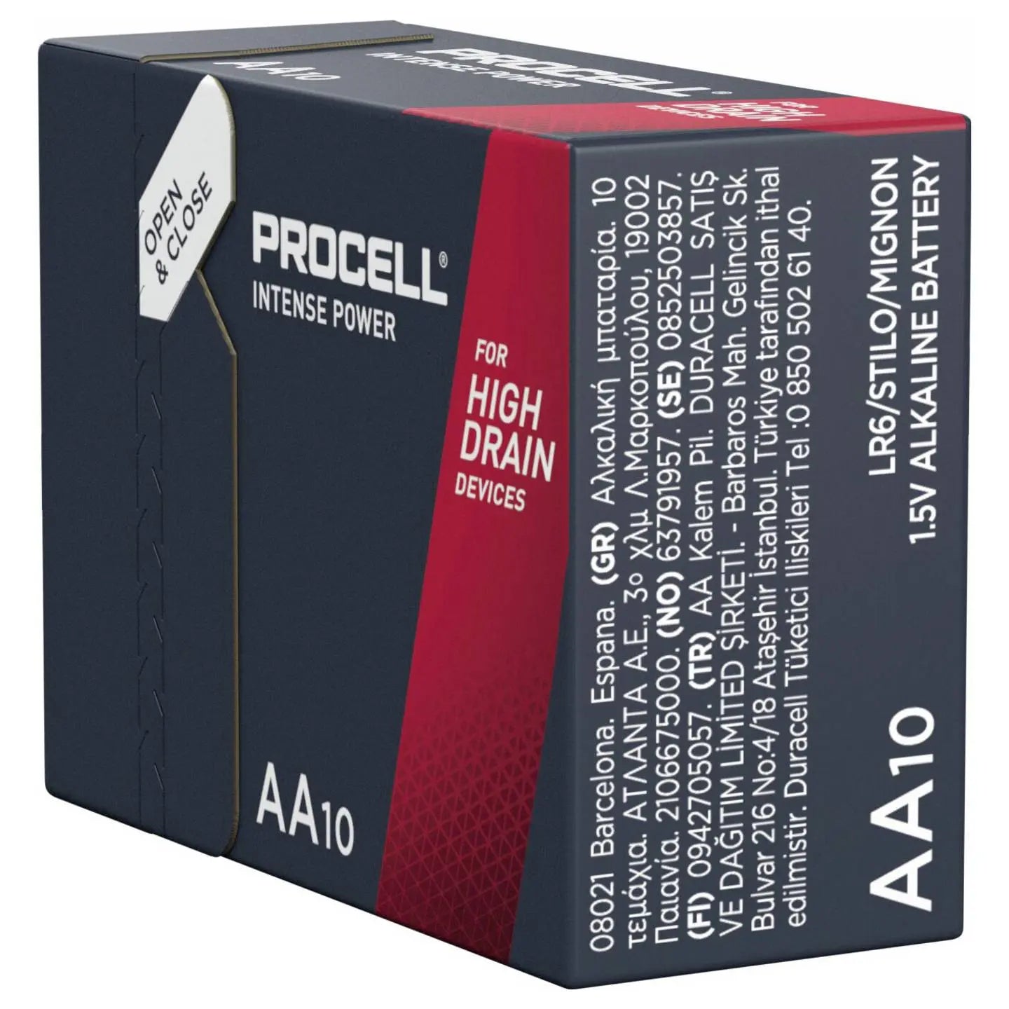 B-Ware Duracell Procell Intense Batterie Zelle Aa Mn1500 Industrie Langzeit 6 Stück - 5000394136830